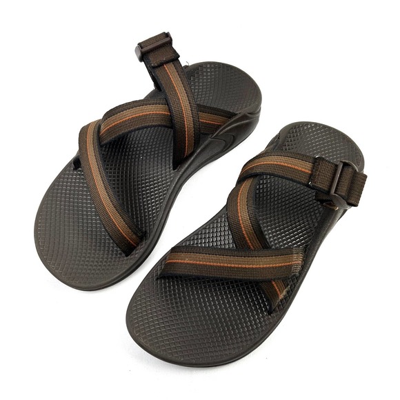 Chaco Sandals Z/1 Classic Brown Orange Men’s Size 8 main image 6